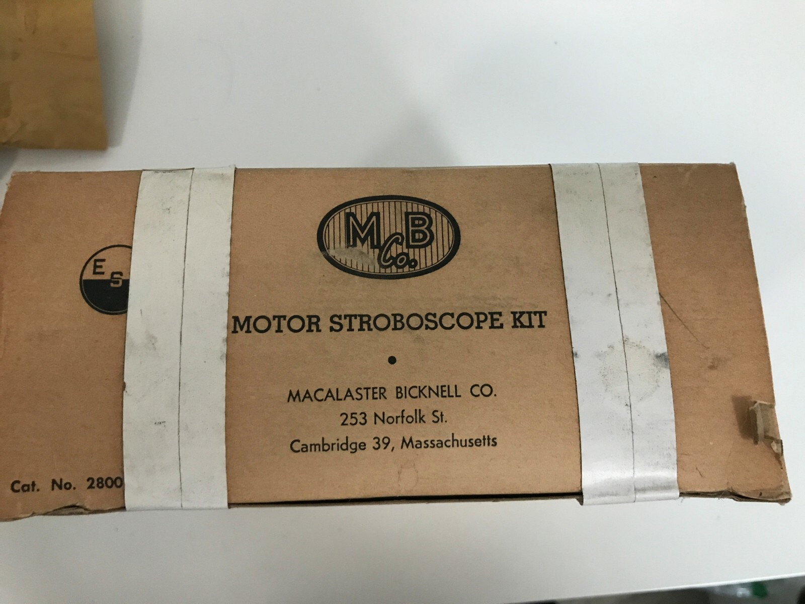 Rare Vintage Macalaster Bicknell Motor Stroboscope Kit