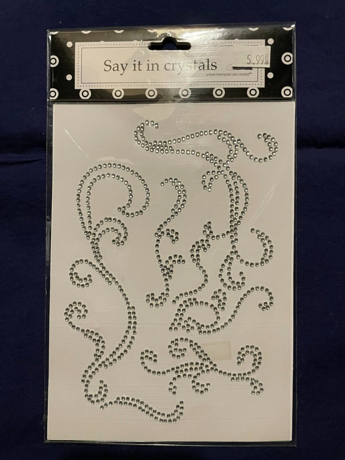 SAY IT IN CRYSTALS -- SWIRLS