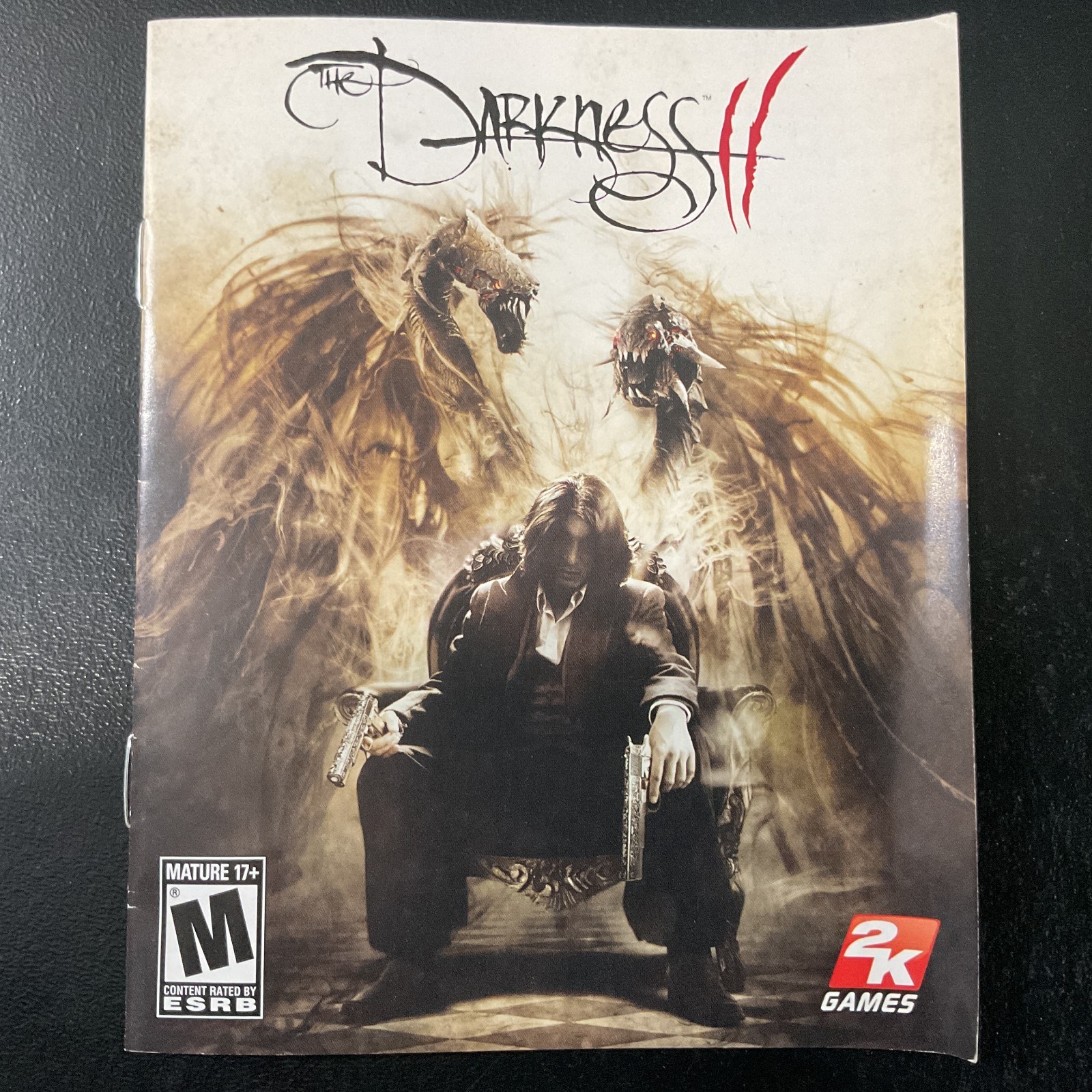 Darkness II The 2 PS3 PlayStation 3 Instruction Manual Only