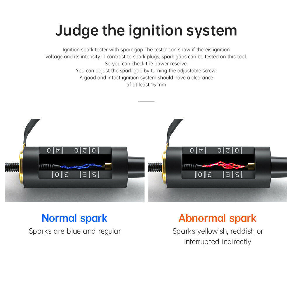 SPARK PLUG Tester Coil Engine In Line Auto Diagnostic Ignition System Test Tools