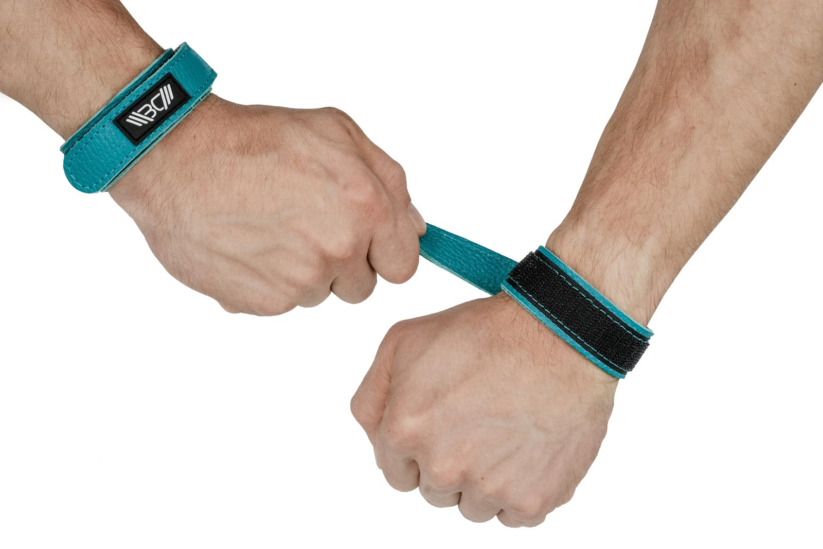 Leather Wrist Wraps for Weightlifting, Powerlifting, Gym – Heavy Duty Wrist S...