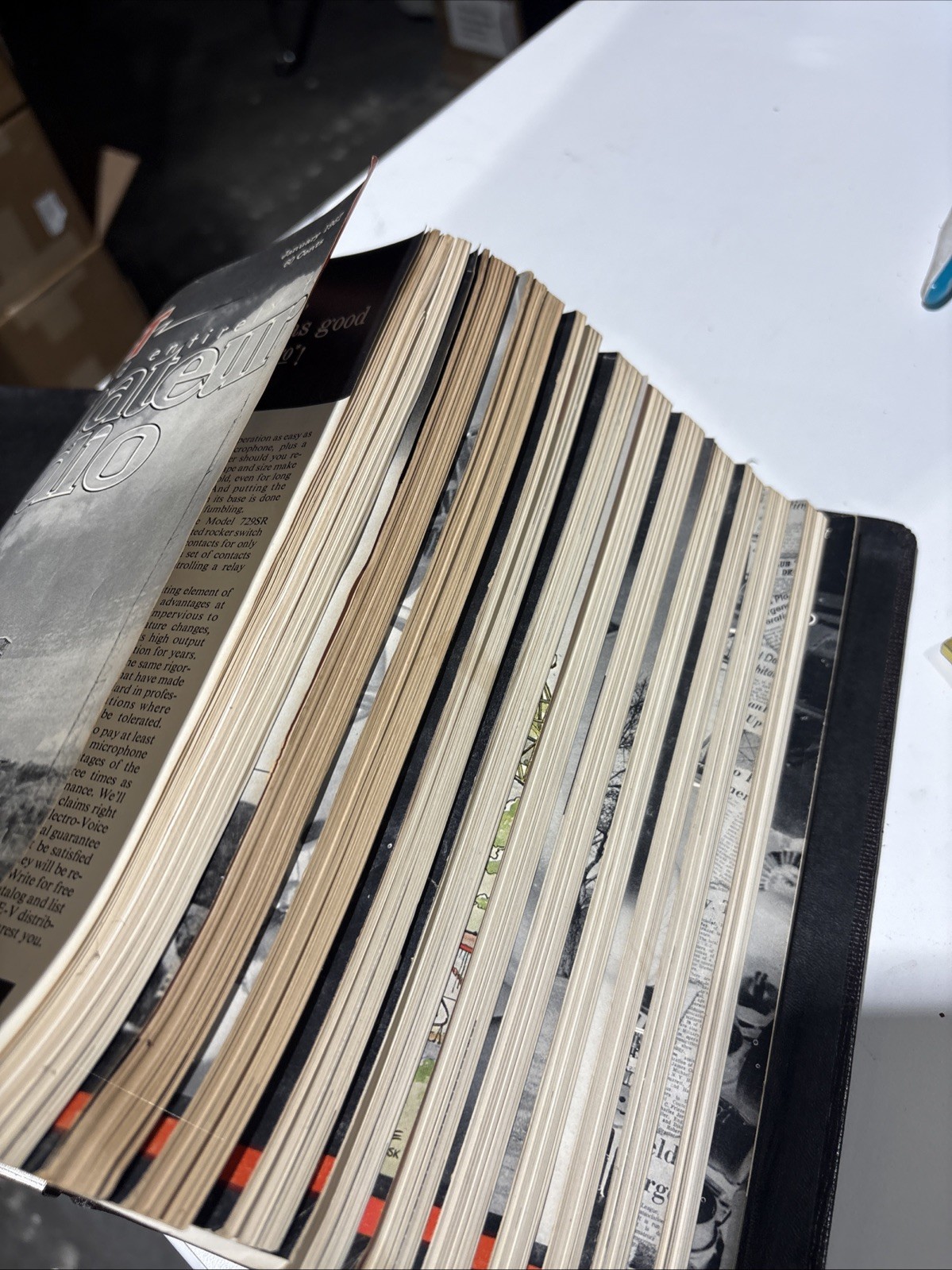 QST Amateur Radio Magazine - 1967 Complete 12 Volume Set Hard Bound Binder