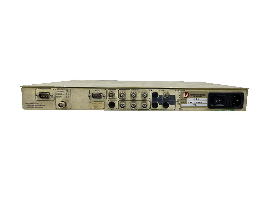 Quartzlock A8-RT GPS Time and Frequency Standard