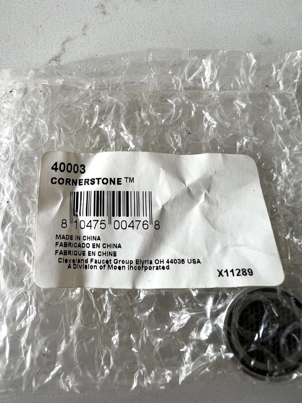 NEW Cornerstone 40003 Aerator - Female Thread - Chrome
