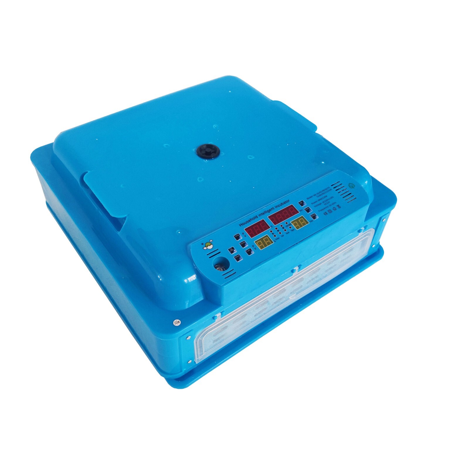 110V Bird Egg Incubator Poultry Hatcher Breeder Automatic Egg Turning 64 Eggs