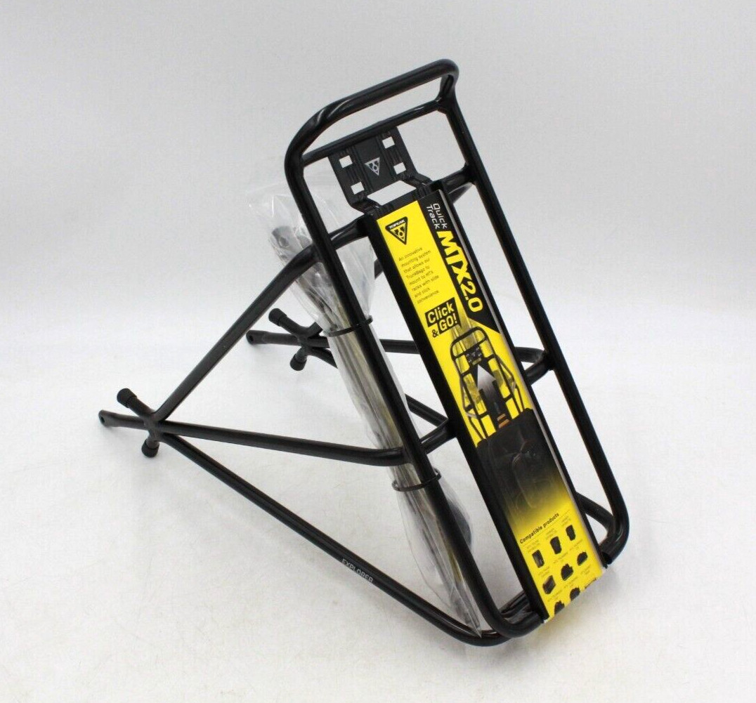 Topeak MTX2.0 Explorer Compatible Bicycle Rear Rack Click N Go Trunk Bag Mount