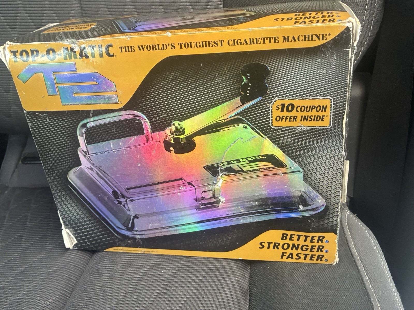 Top-O-Matic T2 Cigarette Rolling Machine in box