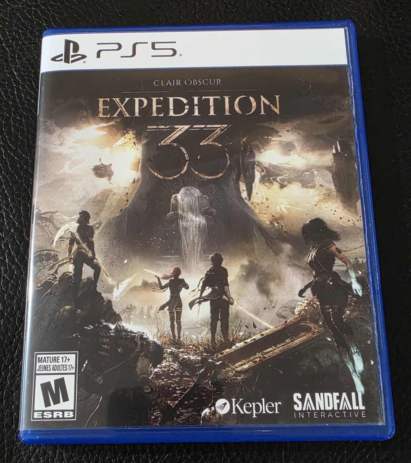 Replacement Case (NO GAME) Clair Obscur Expedition 33 PlayStation PS5