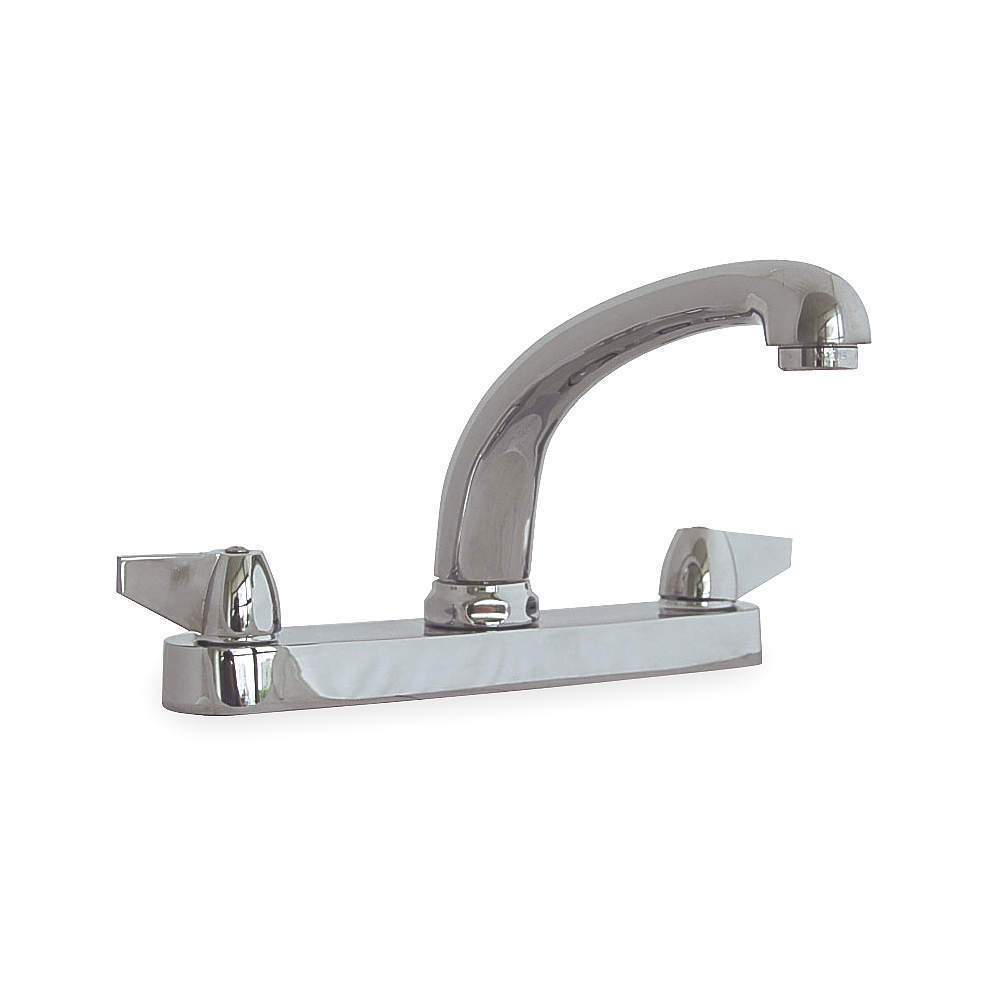 Trident Commercial Grade Faucet Brass Body Chrome Finish NEW 2HYF6 a