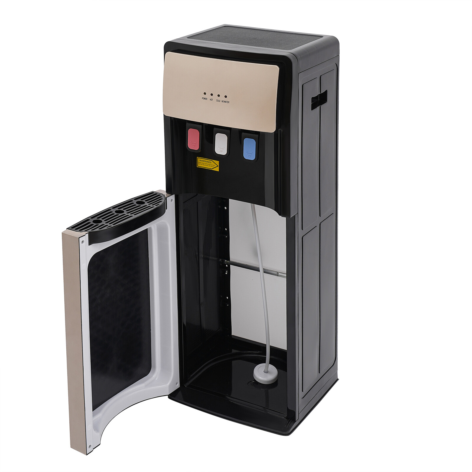 500W Bottom Loading Water Cooler Dispenser Hot & Cold Water Floor Standing