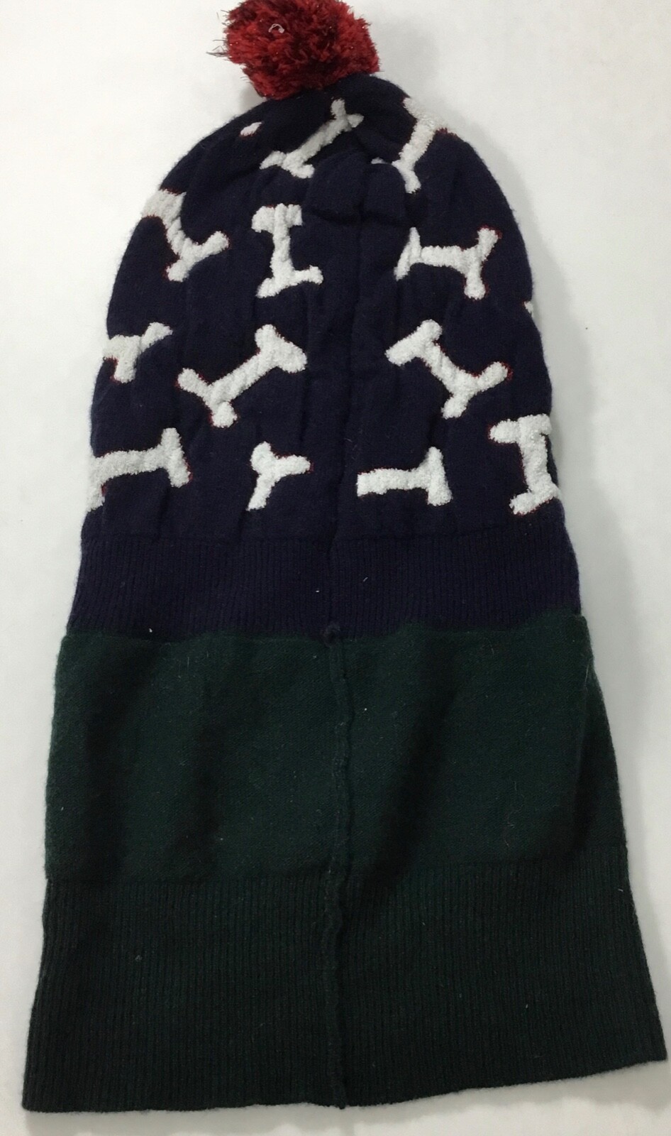 Diesel K-Bready Printed Beanie $78 Green Blue Red One Size Wool Blend