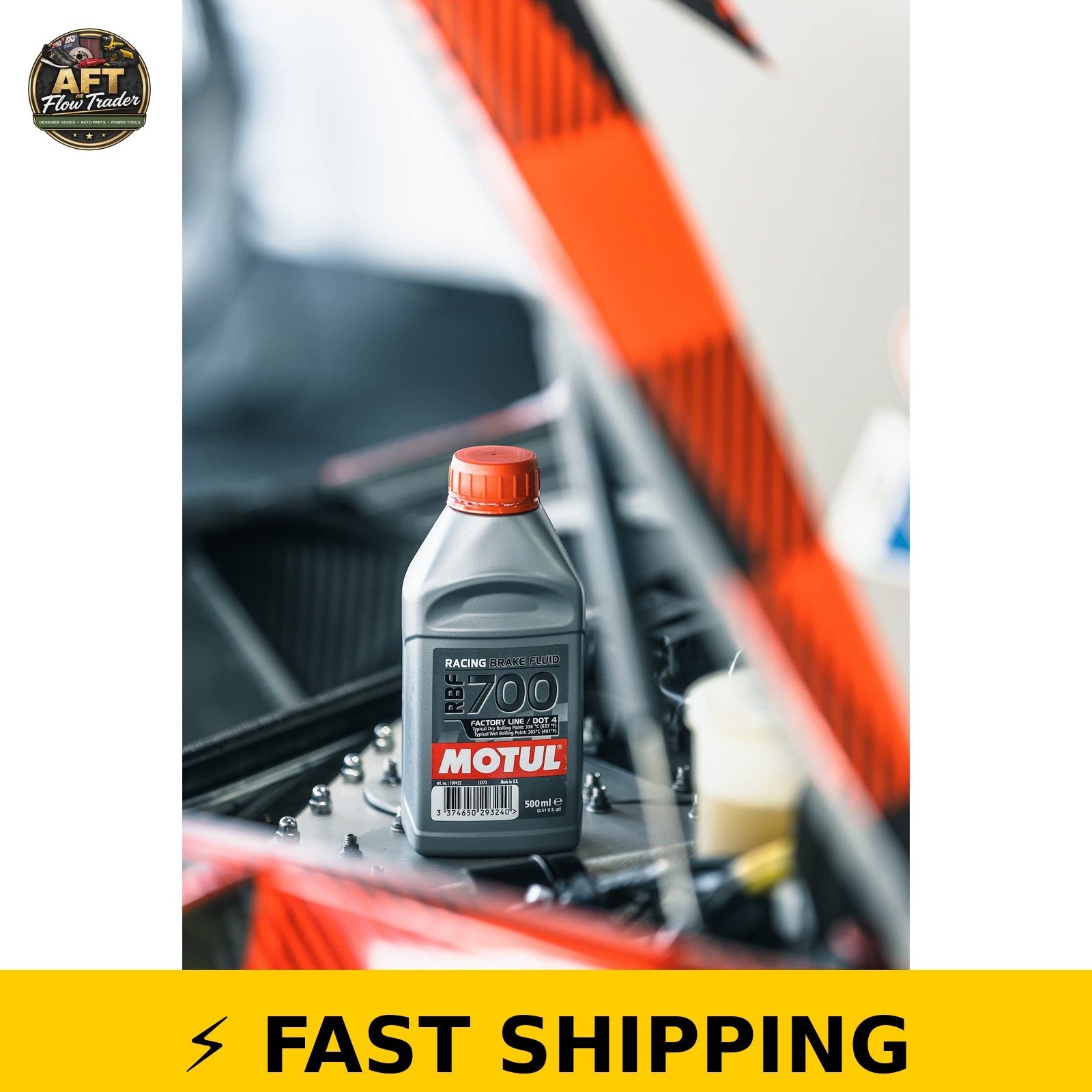 Motul RBF 700 Synthetic Brake Fluid DOT 4 - High Performance