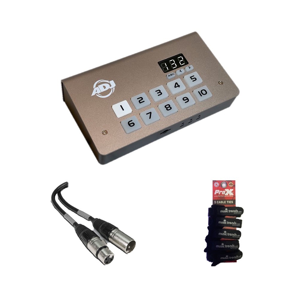 ADJ myDMX 5 DMX Lighting Control Software / Hardware w/ DMX Cable