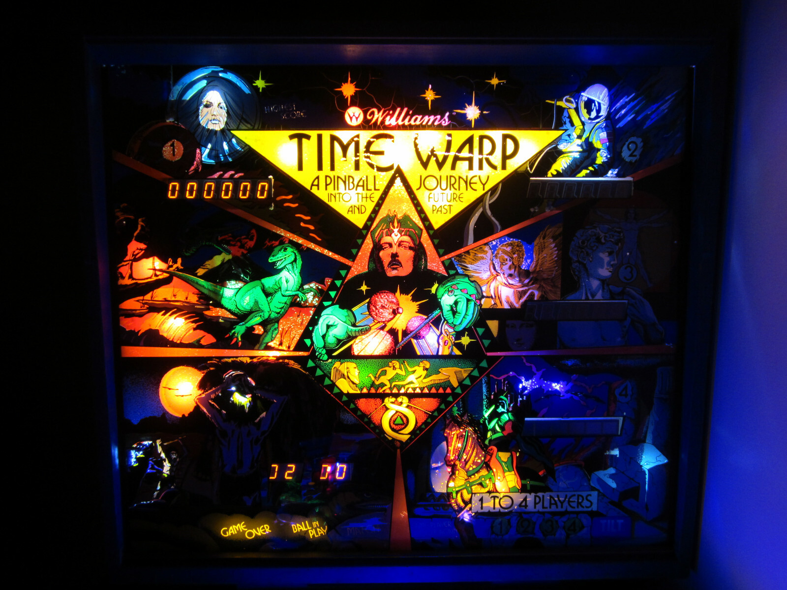 TIME WARP Pinball LED Lighting Kit custom SUPER BRIGHT KIT