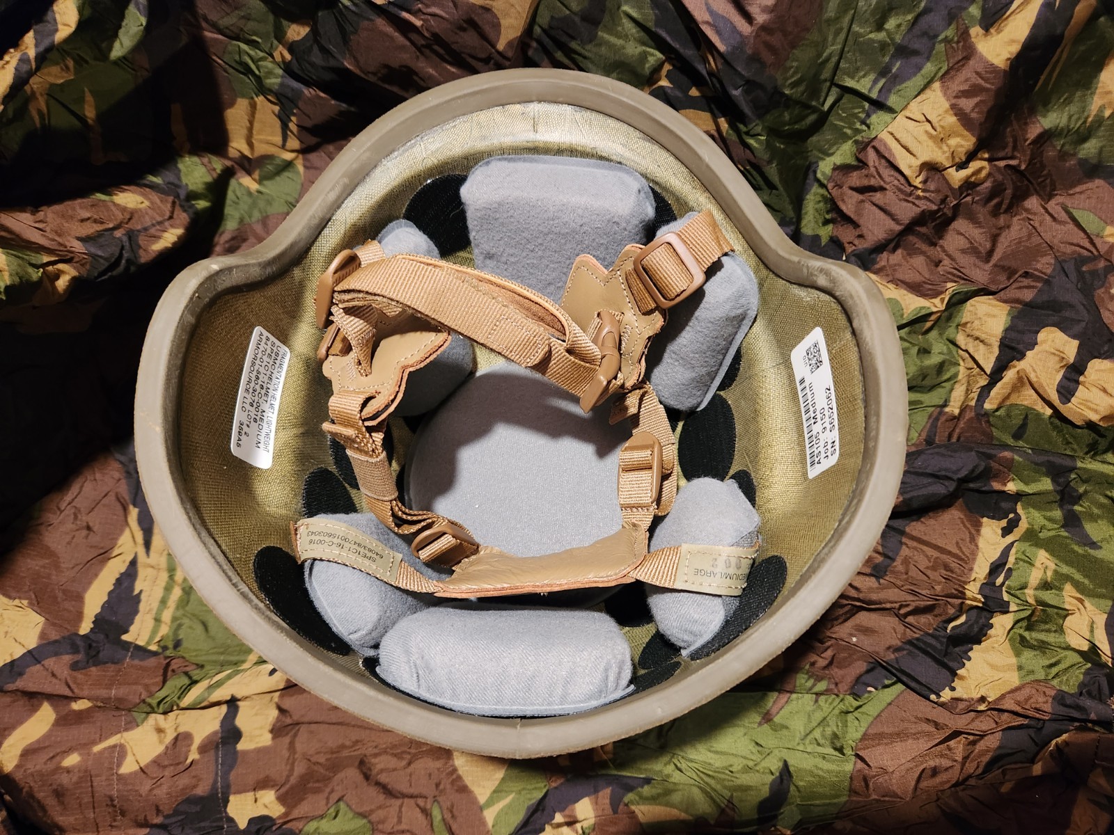 Gentex USMC Lightweight Helmet MEDIUM