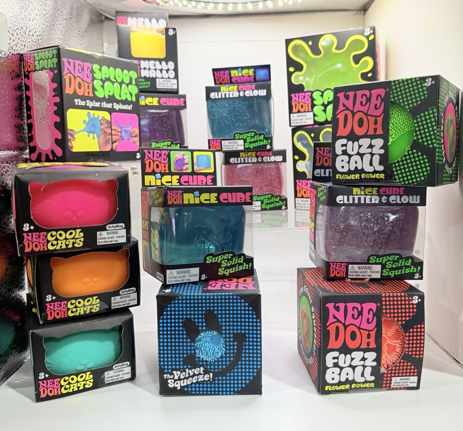 NeeDoh Nice Cubes You choose! | Cool Cat Fuzzball |Aesthetic Viral Tiktok Toy