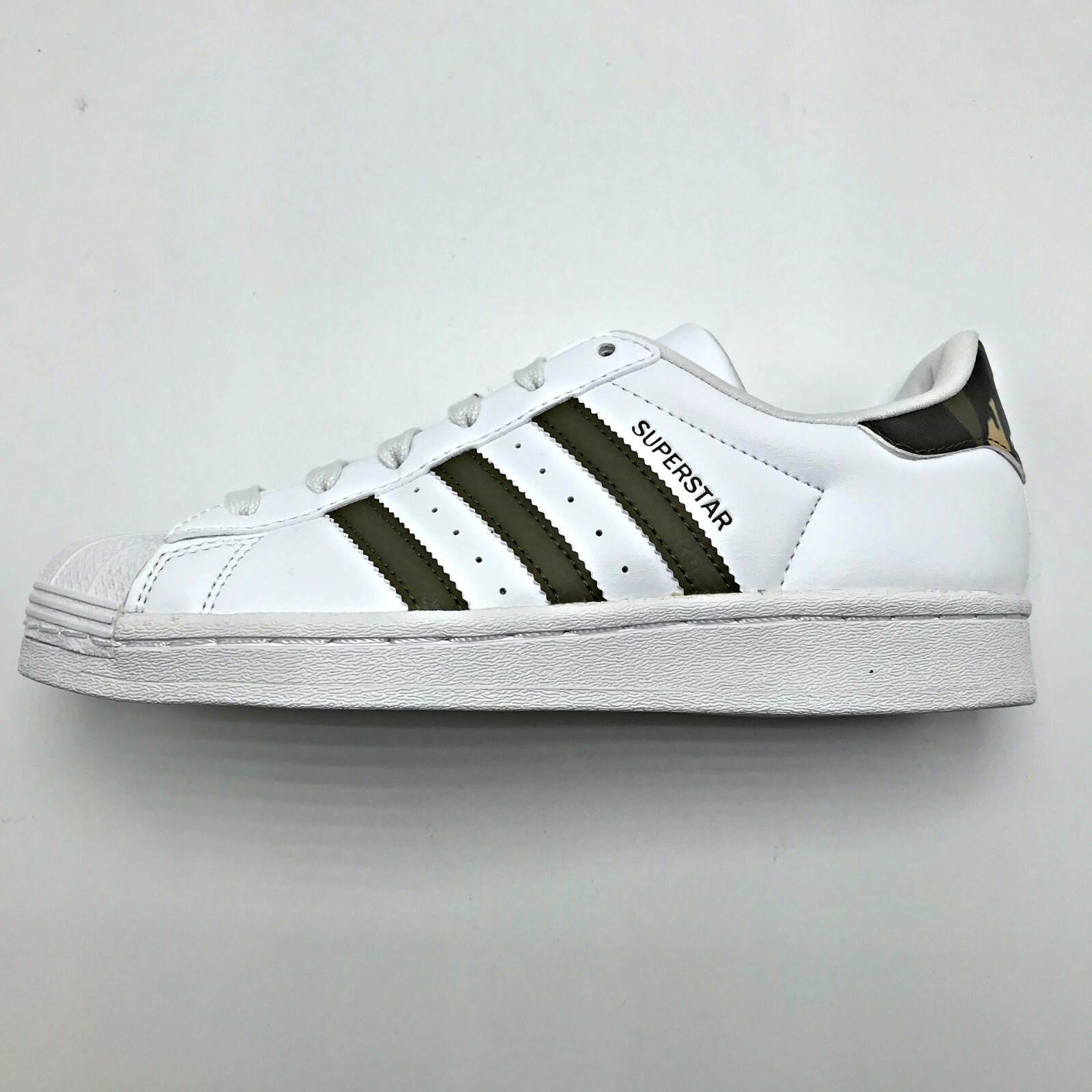 Adidas Originals Superstar J Cloud White Camo Youth shoes HQ4287 sz 4-7