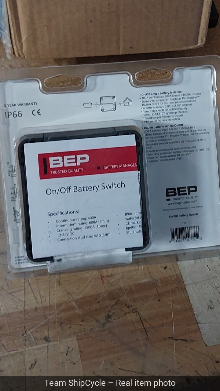 MarincoGuestAFINicroBEP 770 Switch Bat 400A OnOff G1N