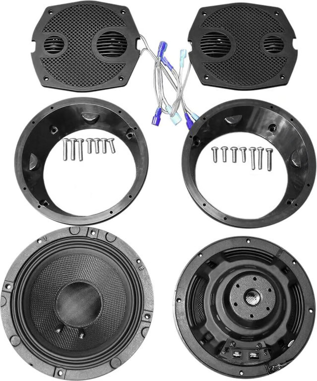 J&M Rokker XXR 6.71 in. Front Fairing Speaker HC13-6712GTMXXR 4405-0630