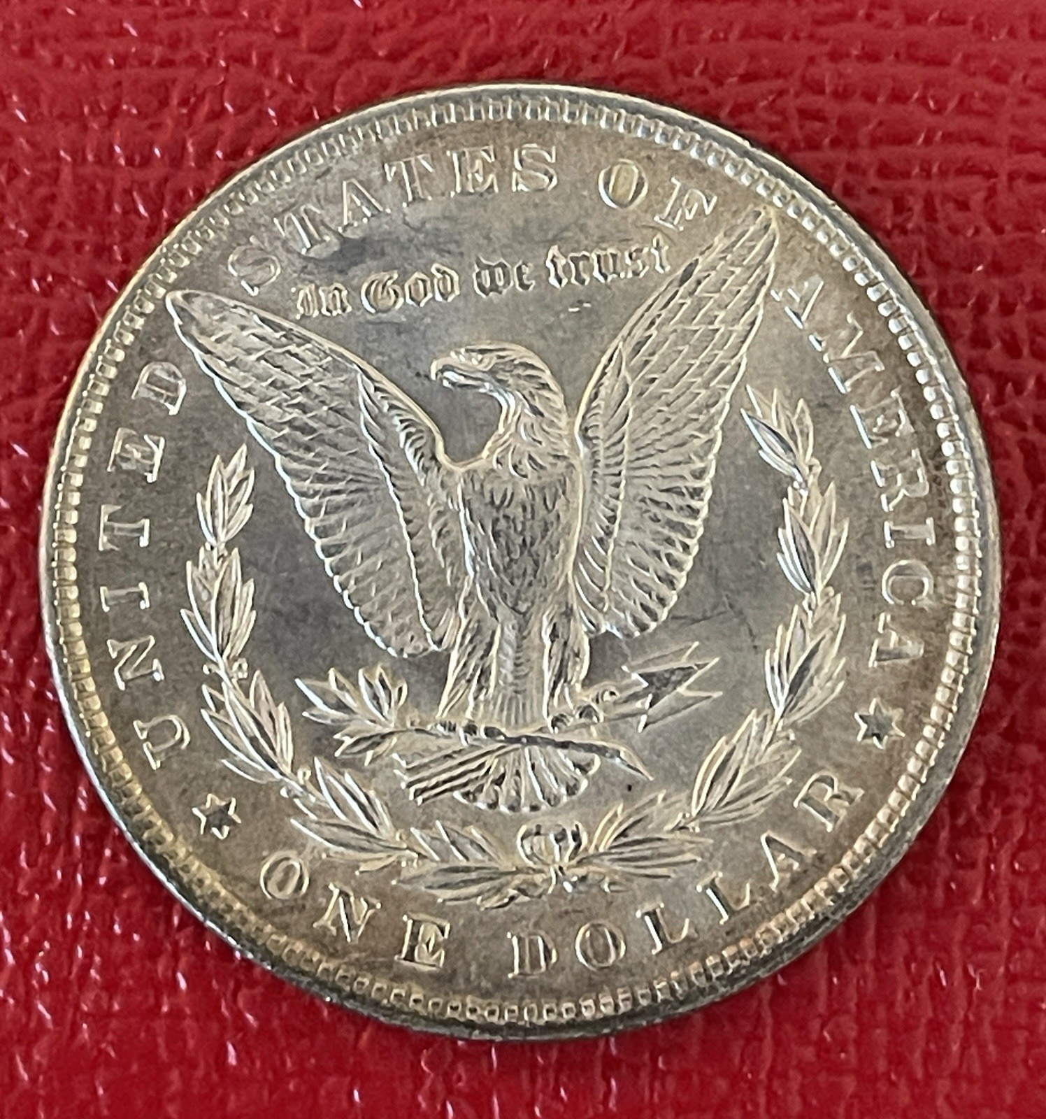 1897 P Morgan Silver Dollar, Choice to Gem Uncirculated.