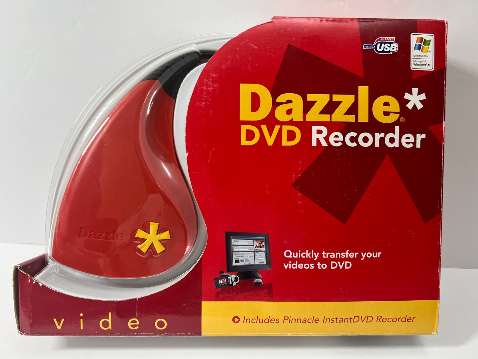 Pinnacle Dazzle DVD Recorder Video Capture Device Excellent Condition