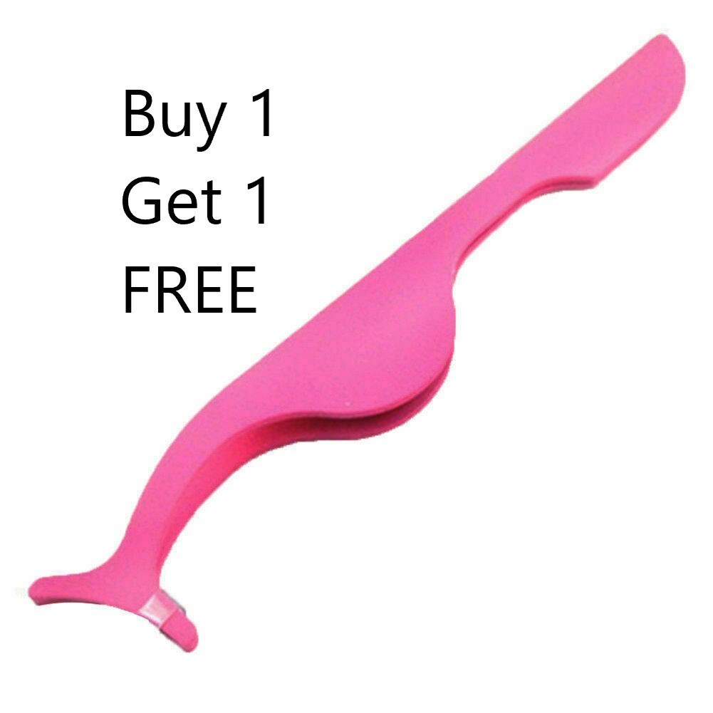 12 pc False Eyelash Clip Tweezers Applicator Eye Lash Aid Forceps Tools
