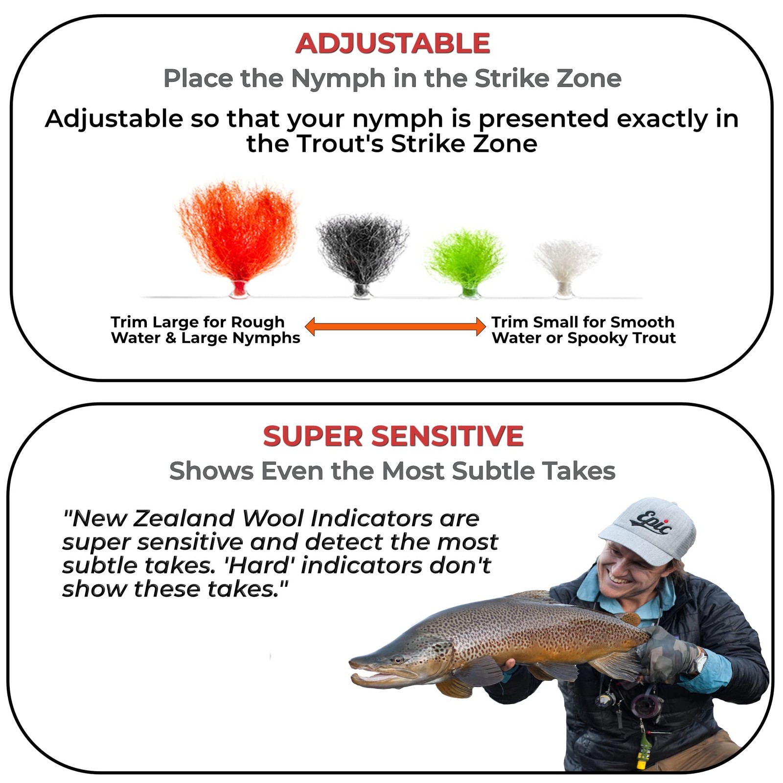 New Zealand Strike Indicator Combo Pack