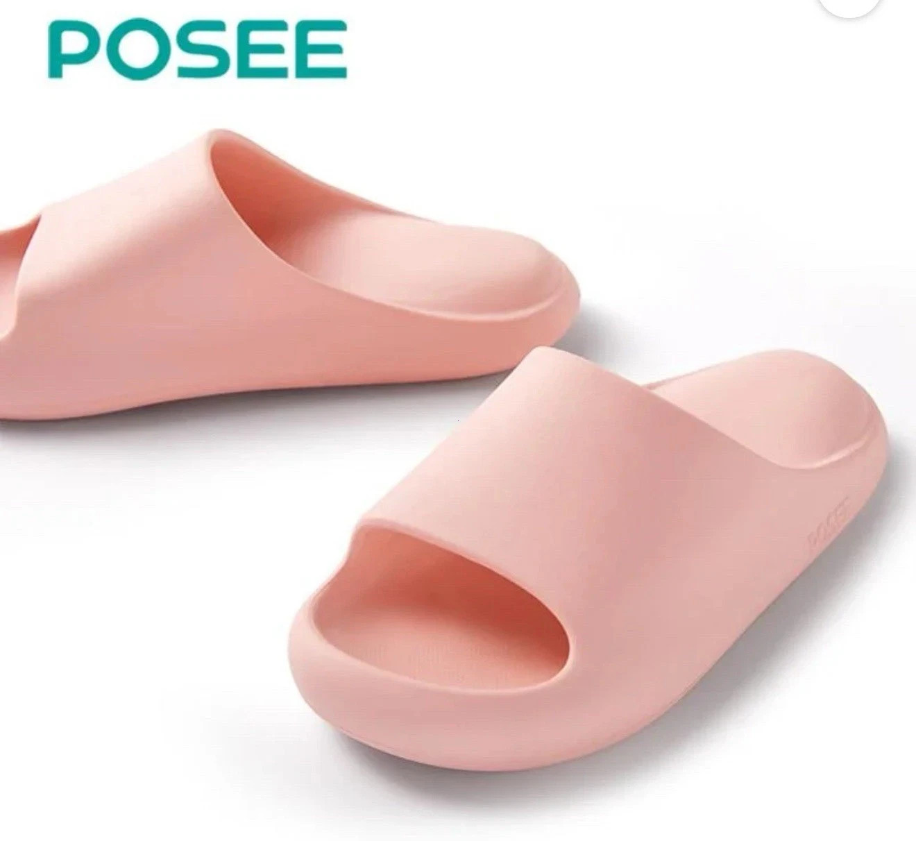 POSEE Pillow Slippers Slide New Trendy Cat Claw EVA Sl Non-Slip Cloud Slippers