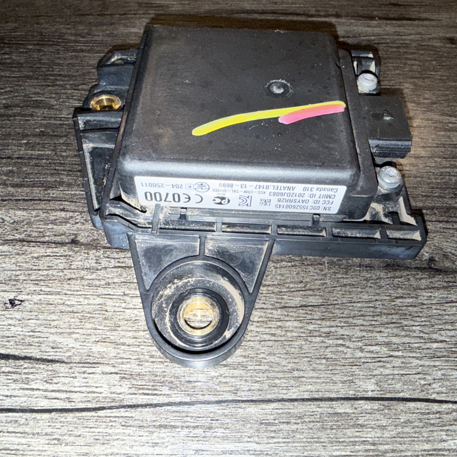2015 - 2018 NISSAN MURANO OEM LEFT BLIND SPOT DETECTION SENSOR 284K0-5AA1F