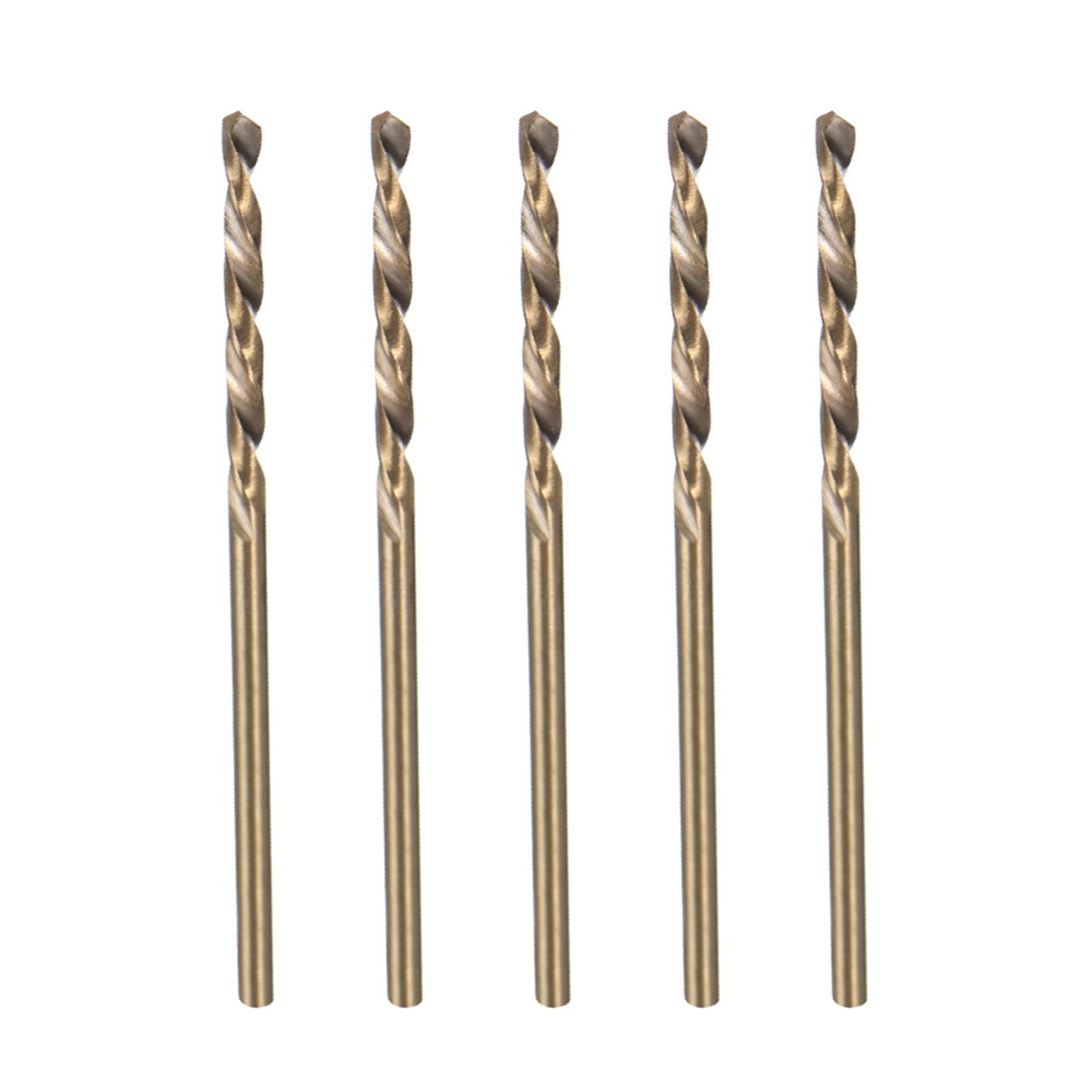 1.6mm Drill High Speed Steel Bit HSS M35 for Copper Aluminum Alloy 10 Pcs