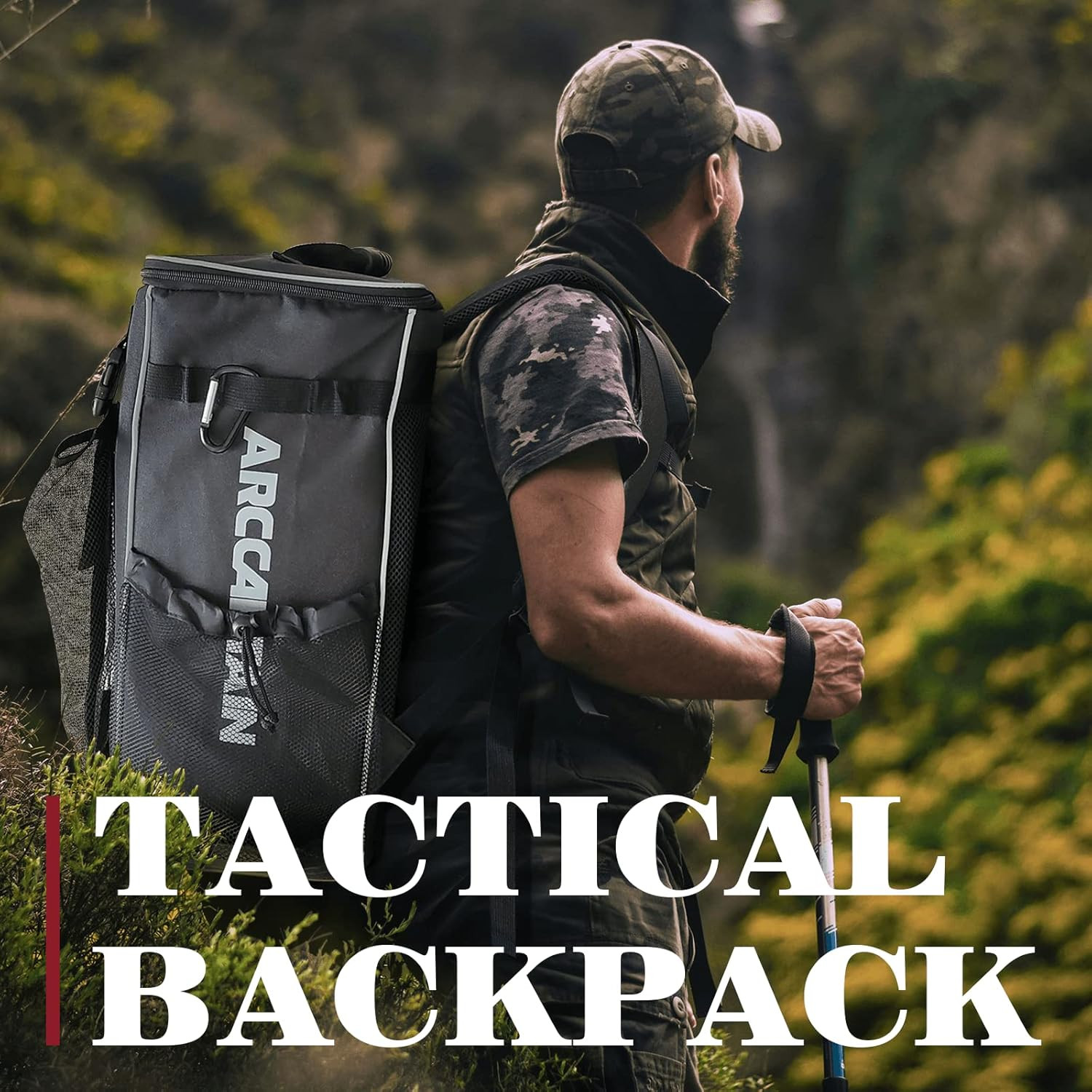 ARCCAPTAIN Welding Backpack Large Capacity Welding Helmet Tool Bag Holder Luggag