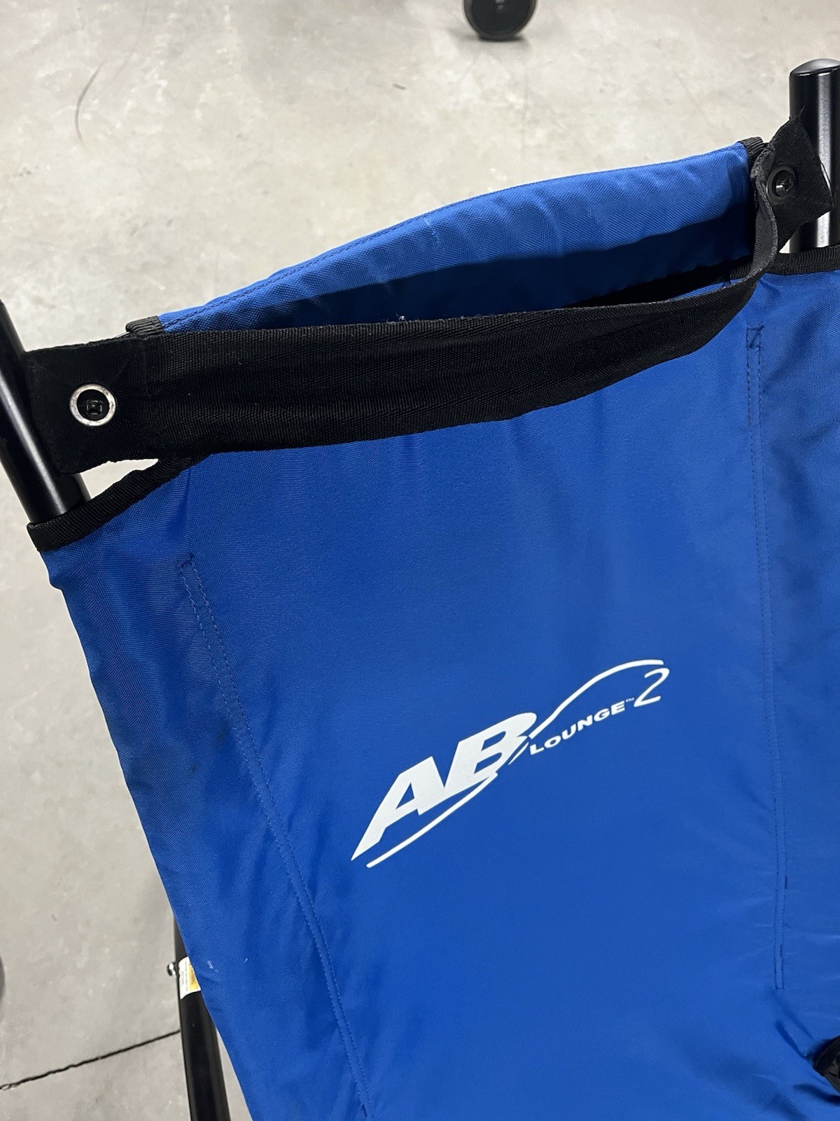 AB Lounge 2 Exercise Chair Abdominal Workout Lounger Blue - Solid