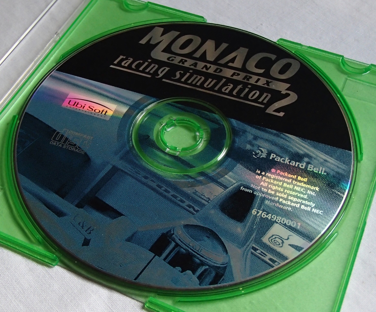Monaco GP Racing Simulator 2 Game Ubisoft for Windows Vintage Software