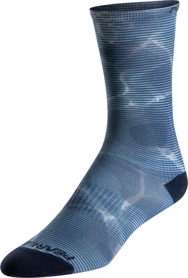 Pearl Izumi Elite Pro Tall Socks Tall High Bicycle Function Size L 41 42 43 Navy