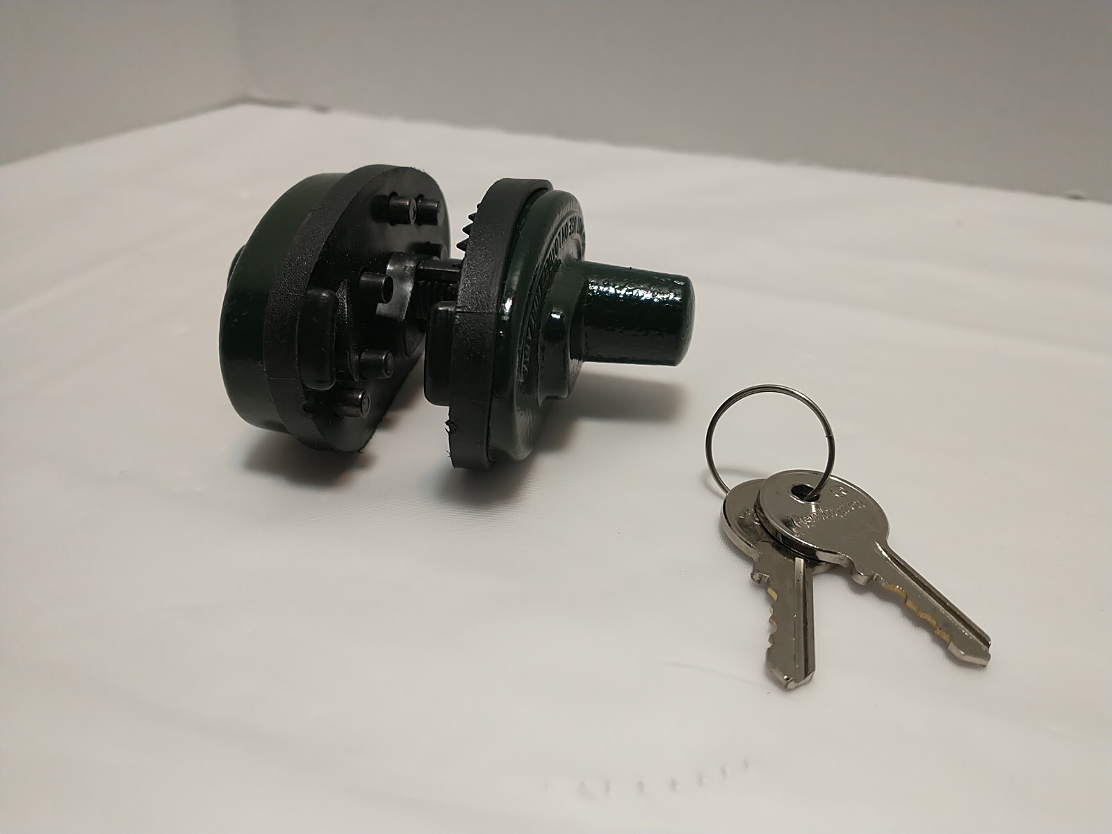 SHOT LOCK Gun TRIGGER LOCK 2 Keys GREEN Read Desc See Pics