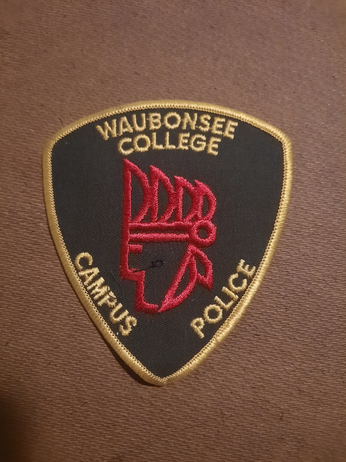 Waubonsee College Campus Police Patch