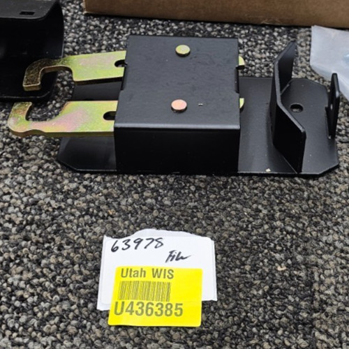 Toplamper 2-Way Farm Gate Latch Heavy-Duty Lockable Latch w/ Self-Locking Nut