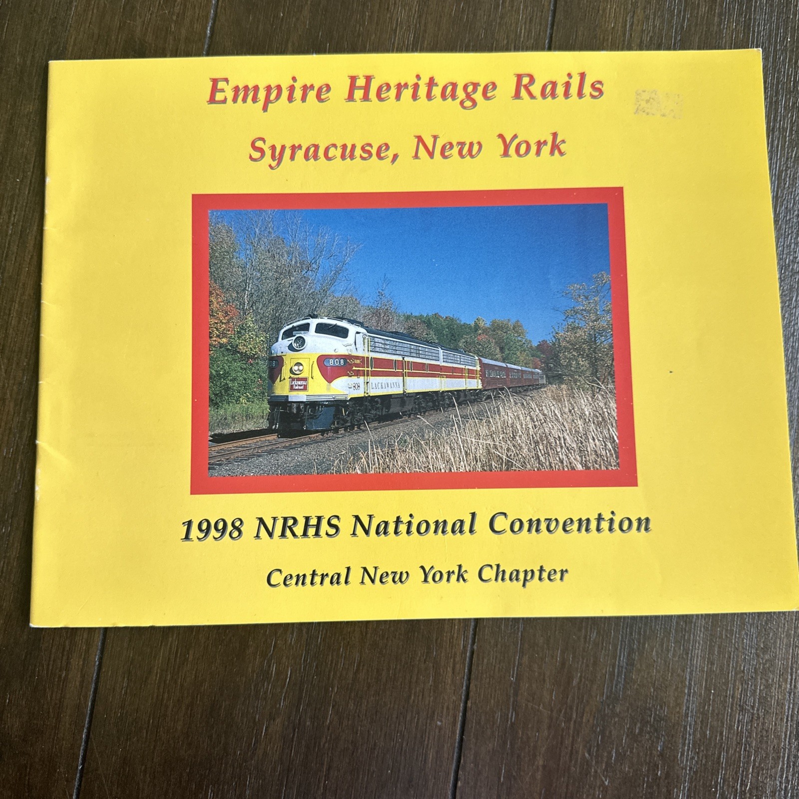 Empire Heritage Rails Syracuse NY, 1998 NRHS National Convention