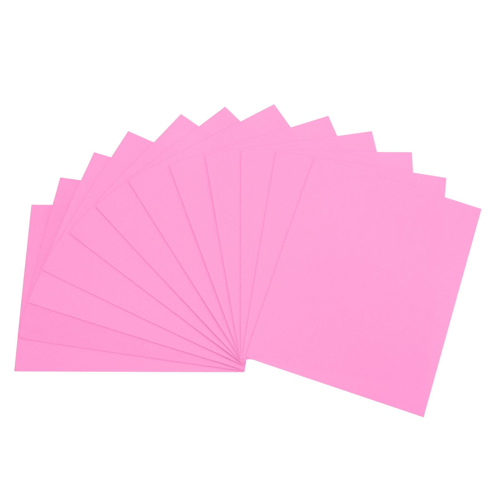 Light Pink EVA Foam Sheets 11 x 8 inch 1.7mm Thickness for Crafts DIY 12 Pcs