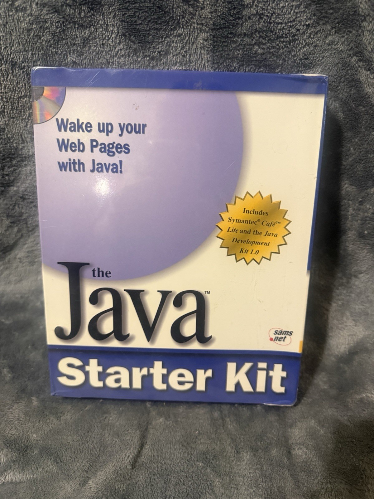 The Java Starter Kit Software With Book Vintage PC Software 1996 (SEALED)