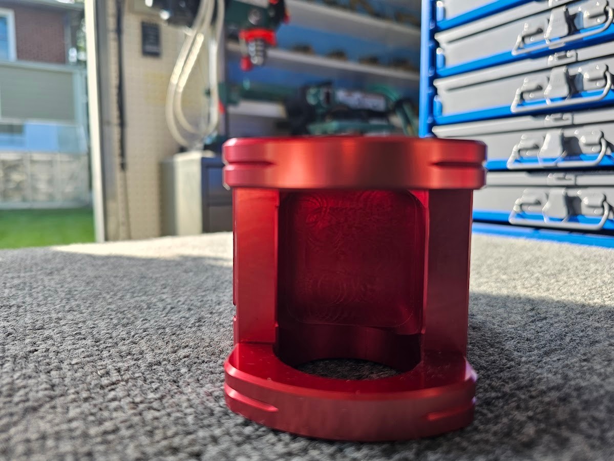 Tek208 Quick Release Fire Extinguisher Roll Bar Mount (Red, 1.75)