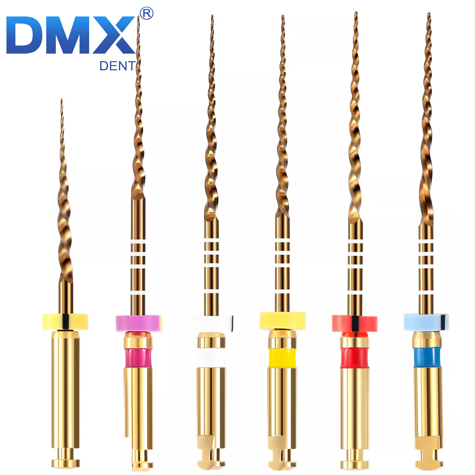 Dental Endo Rotary PT-Gold NITI root canal endodontic Files Taper SX-F3 25MM
