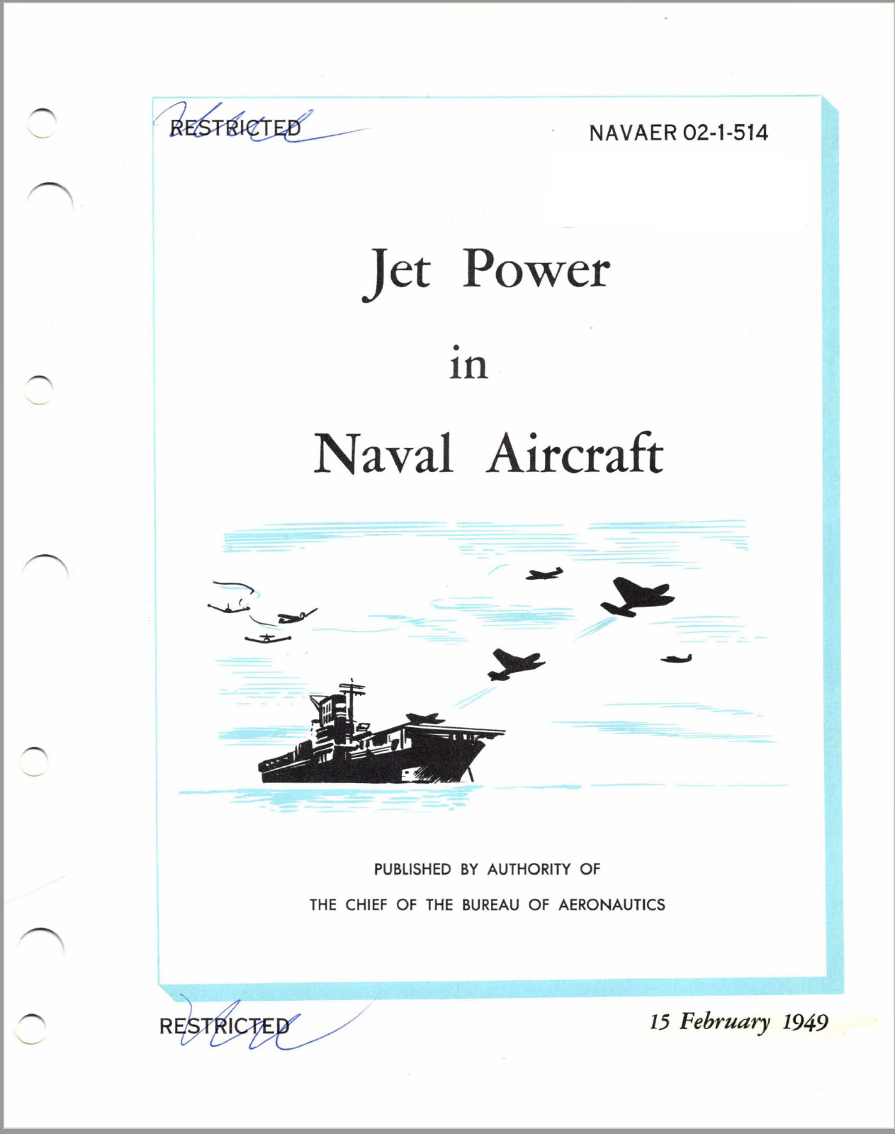 113 Page Navy 1949 NAVAER 02-1-514 Jetpower In Naval Aircraft Book Manual on CD