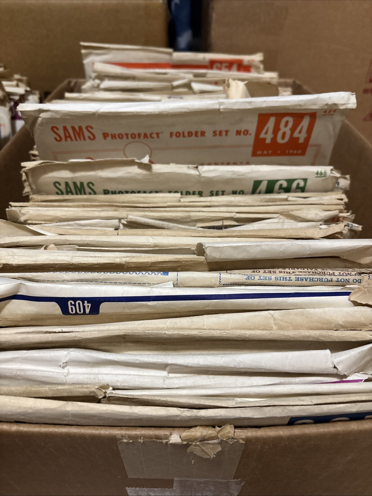 Sams Photofact-Folder Set Manual Schematics Lot Choice 400-699 Pre-Owned