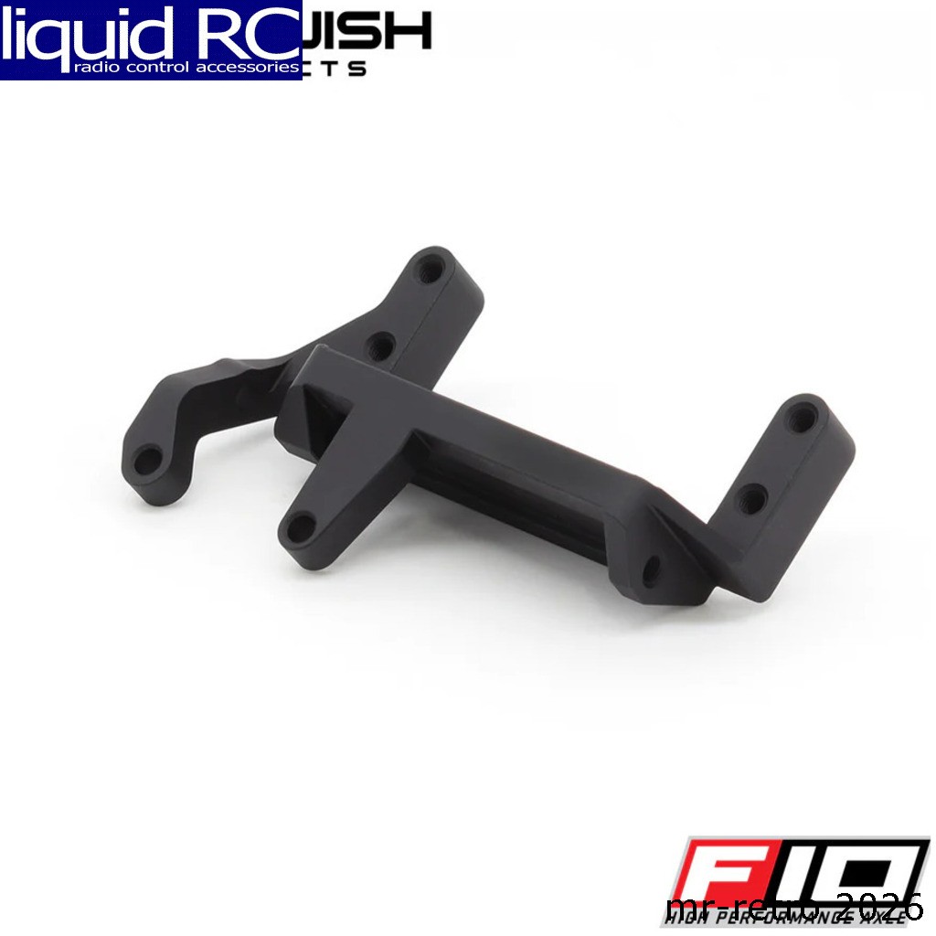 Vanquish Products 08670 F10 Aluminum Servo On Axle Mount Black