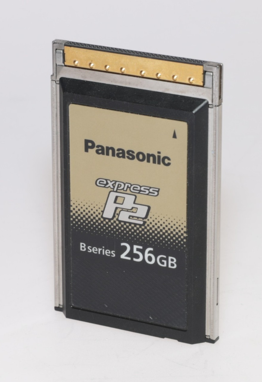 Panasonic 256GB express P2 card (AU-XP0256BG)