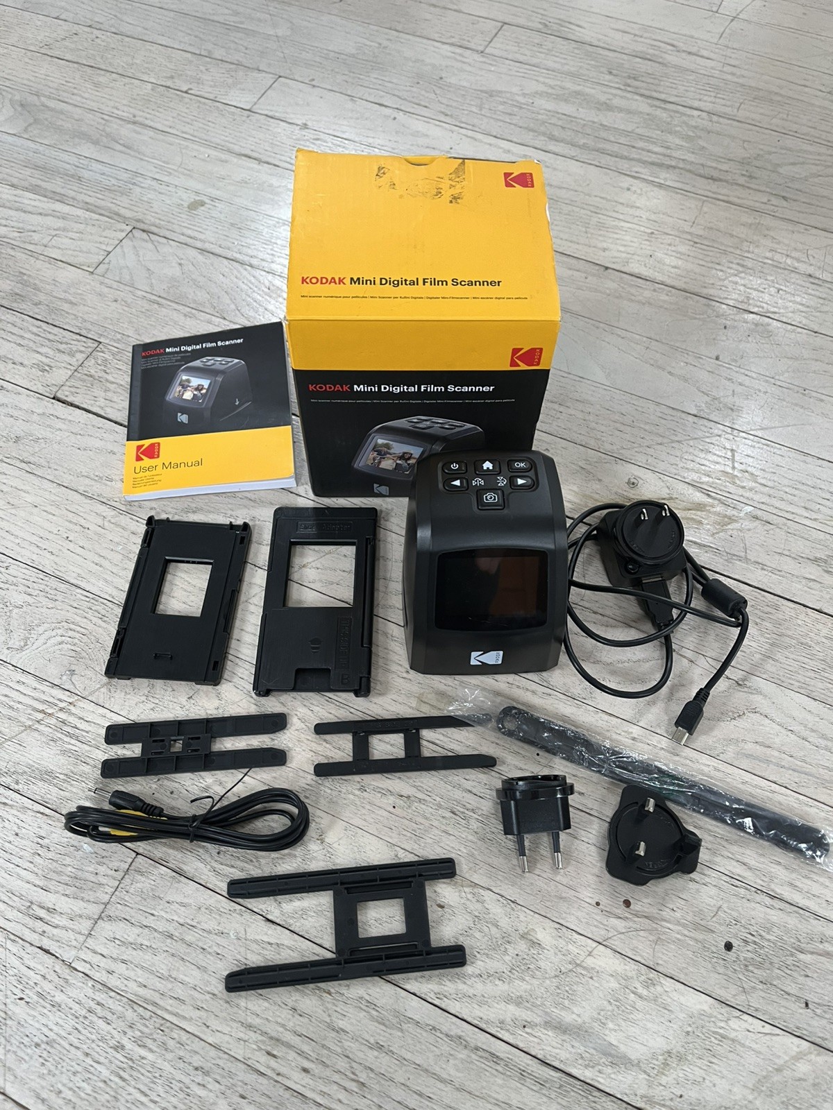 KODAK Mini Digital Film & and Slide Scanner RODFD20 with Accessories