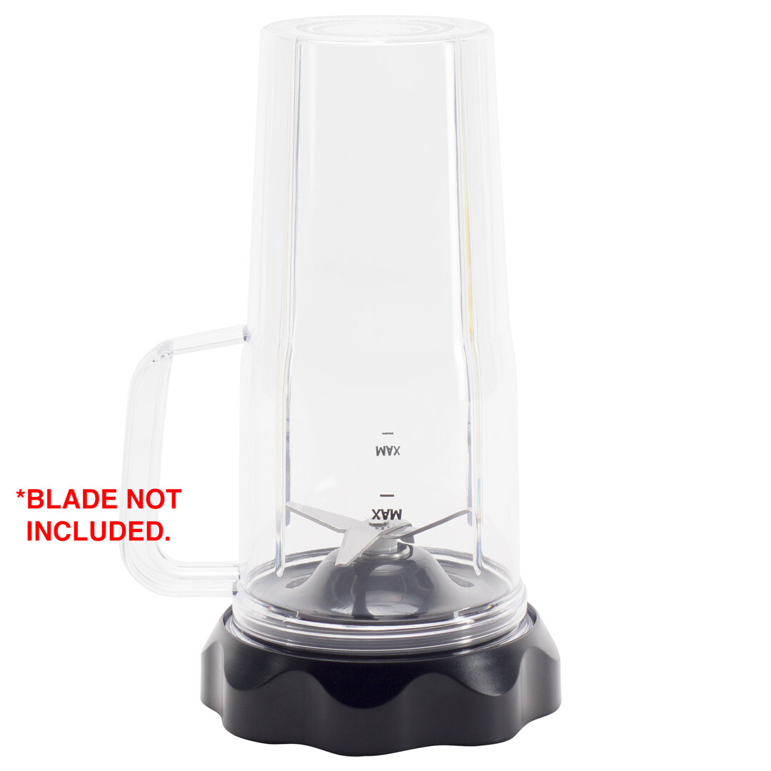 2 Pack 24 oz Handled Cup and Lid for NutriBullet Pro 1000, Combo and Select