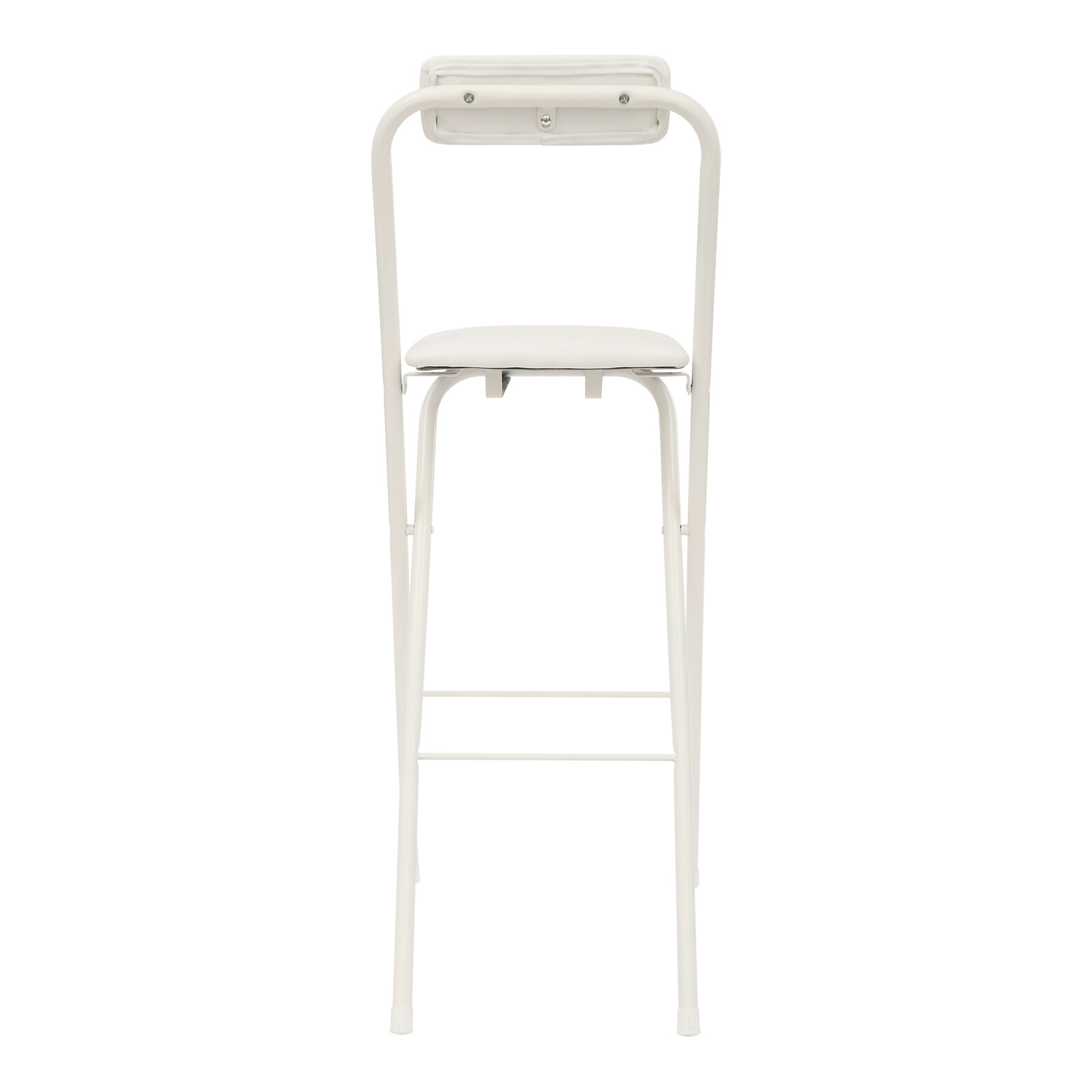 Folding Bar Chair 29.5in Height, 275lb Capacity, Portable PU Stool for Kitchen..