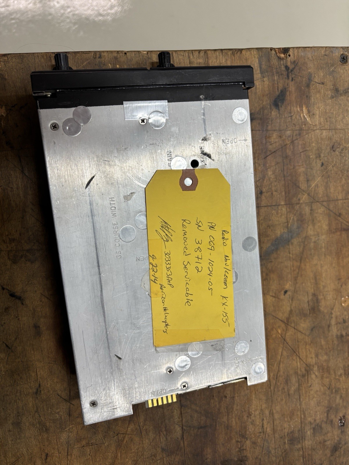 Bendix kX-155 With Glideslope